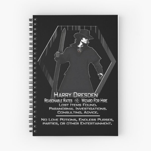 Item preview, Harry Dresden - Wizard For Hire designed and sold by HavenDesign.