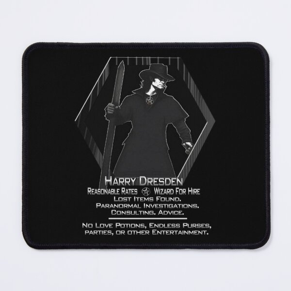 Item preview, Harry Dresden - Wizard For Hire designed and sold by HavenDesign.