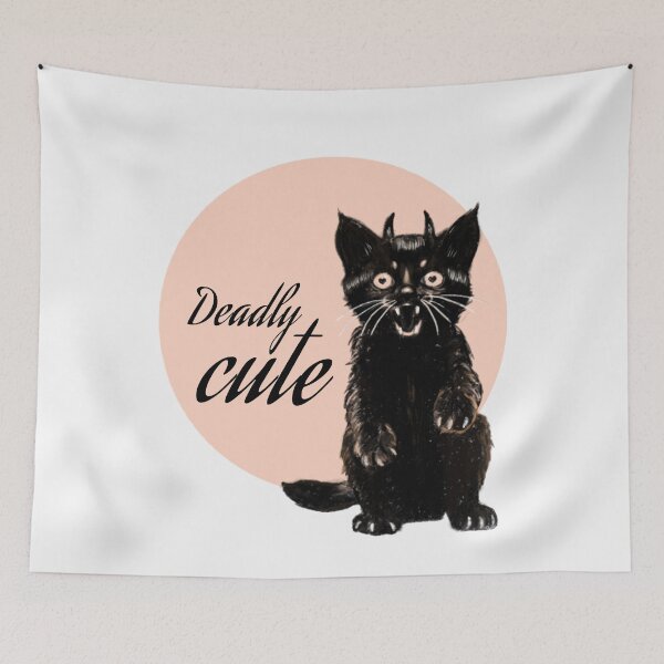 Item preview, Deadly cute designed and sold by TatziArt.