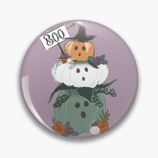 Item preview, 3 Spooky Pumpkins designed and sold by HeartintheWoods.