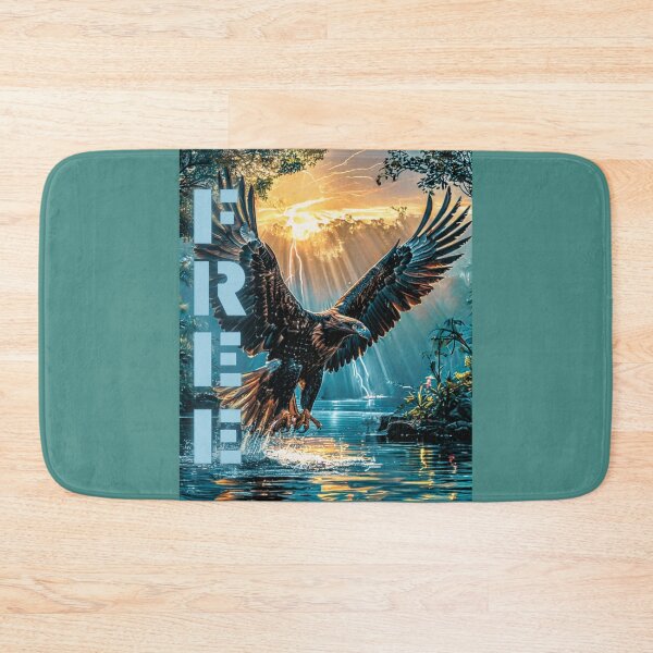 Item preview, Free Spirit – Majestic Eagle in Flight designed and sold by MelissaMelovich.