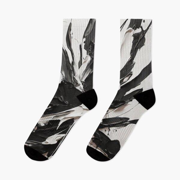 Item preview, Black and white abstract painting  designed and sold by Ash44444.