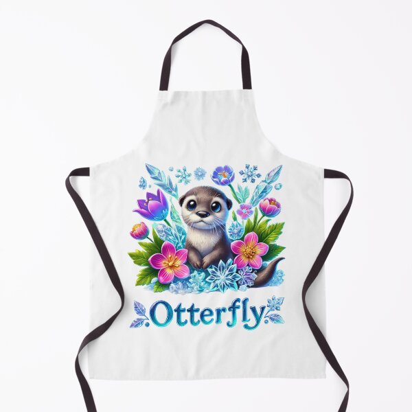 Item preview, Ice Otter with Otterfly lettering designed and sold by OtterDesigns.
