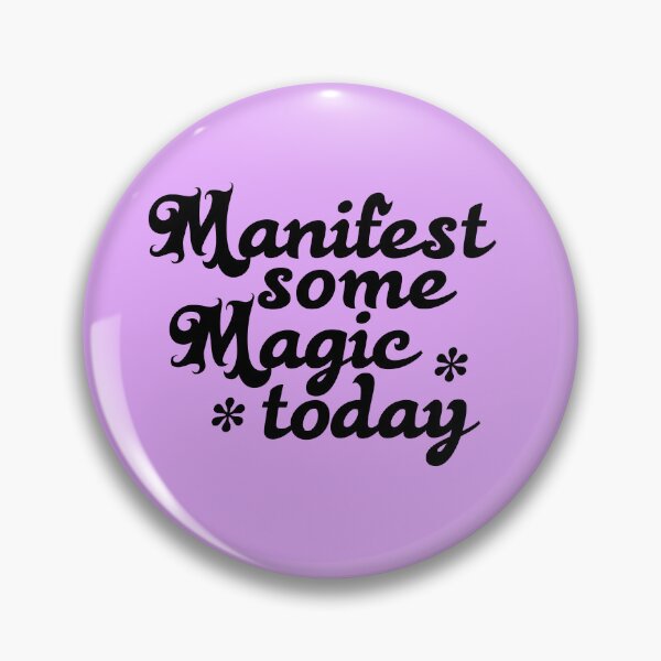 Item preview, Manifest Some Magic Today Positive Saying designed and sold by fontspree.