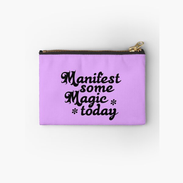 Item preview, Manifest Some Magic Today Positive Saying designed and sold by fontspree.
