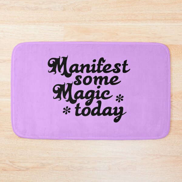 Item preview, Manifest Some Magic Today Positive Saying designed and sold by fontspree.