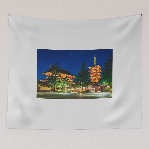 Item preview, Asakusa Sensoji Hozomon and Gojunoto designed and sold by JAPANESE FAVORITES.