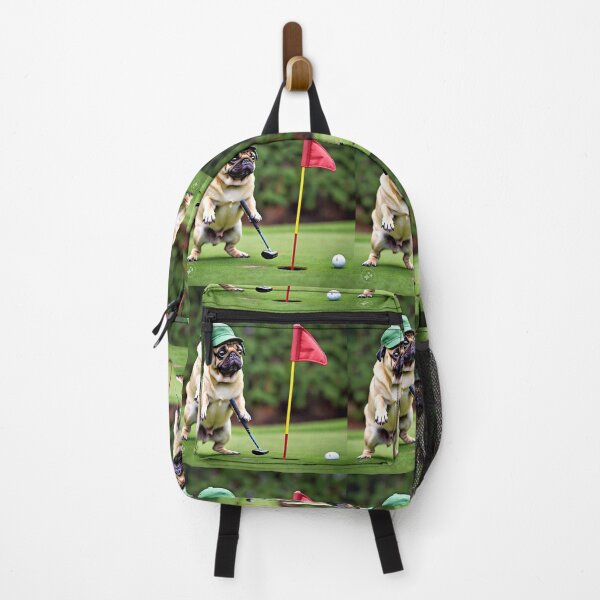 Item preview, Little puggy golfer designed and sold by pug-maniac.
