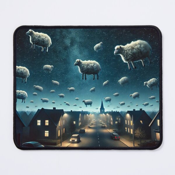 Item preview, Sheep in the night sky designed and sold by II0FU5.