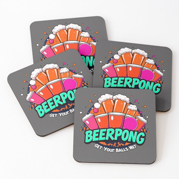 Item preview, Beerpong Get Your Balls Wet Funny Quote designed and sold by TheArtOfPat.