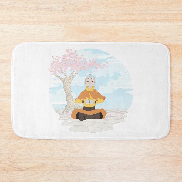 Item preview, Aang Meditating Cherry Blossoms - AtLA designed and sold by Epicenter88.