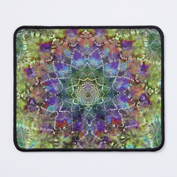 Item preview, Tie Dye Mandala psychedelic grateful dead head phish tour festival designed and sold by AuroraXGreen.