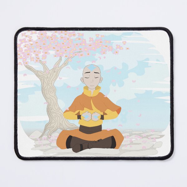 Item preview, Aang Meditating Cherry Blossoms - AtLA designed and sold by Epicenter88.