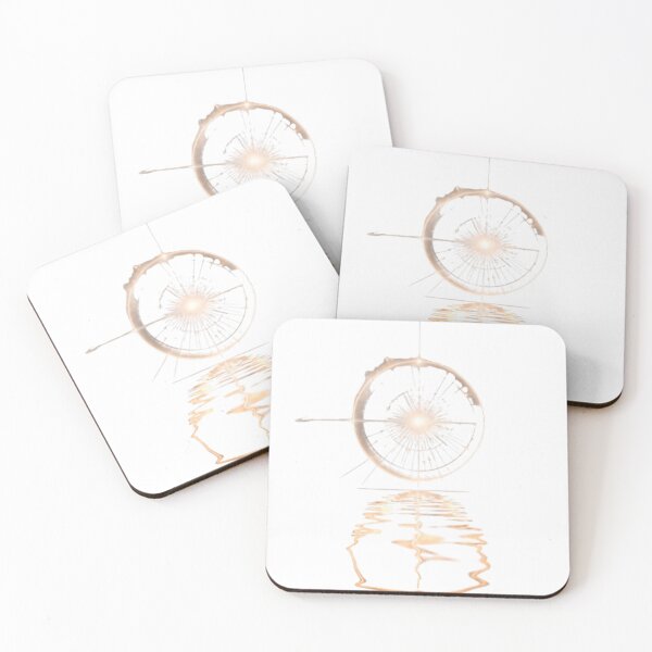 Item preview, Sunrise focusing on the tranquil beauty of nature and cosmic geometry. designed and sold by khaledsayed.