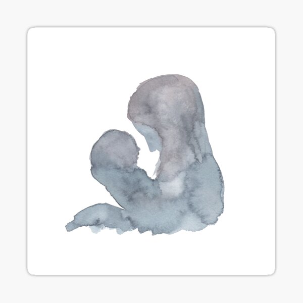 Item preview, Mum and baby designed and sold by Nicky Johnston.