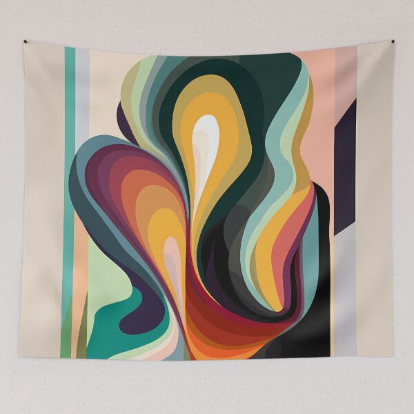 Item preview, Abstract Vibrant Colors designed and sold by Kyngtimez.