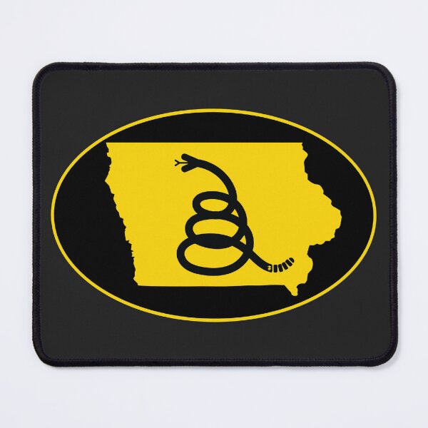 Item preview, IOWA - Freedom Is The Superpower - Modern Gadsden Snake Flag - Dont Tread On Me design designed and sold by pelagio.