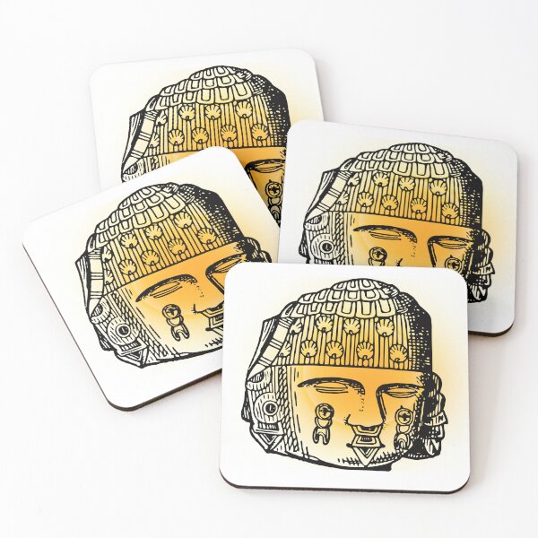 Item preview, Aztec Deity Illustration  designed and sold by NOMADIC ART.