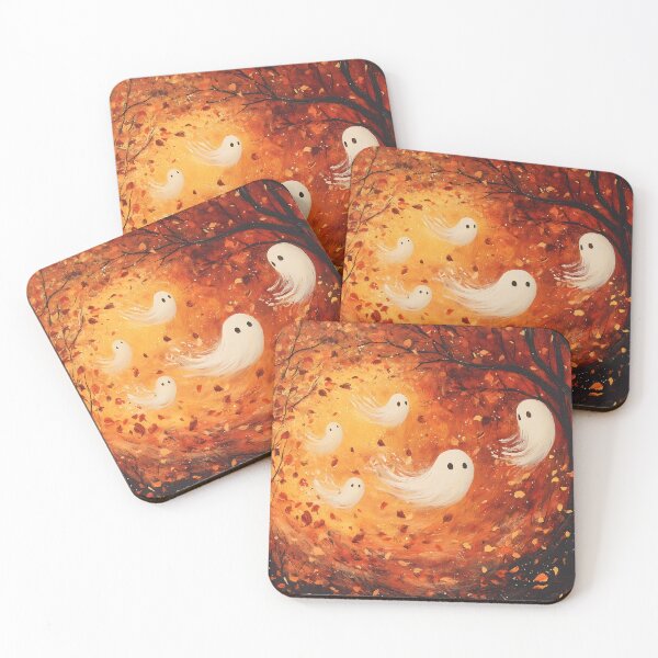 Item preview, Ghostly Autumn Spirits designed and sold by DreamyLemons.