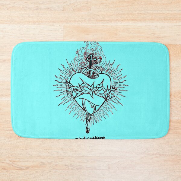 Item preview, sacred heart with thorns and aura of fire designed and sold by UrielCalavera.
