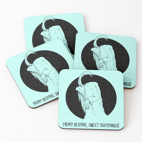 Item preview, Merry Hexmas, sweet nightmares! #AlternativeChristmasGift #YamikawaiiChristmas #PastelGothChristmas designed and sold by Anna Halasek.