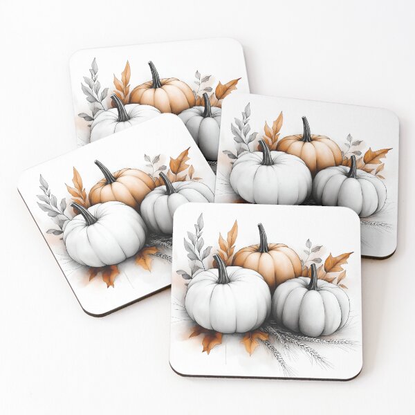 Item preview, Elegant Pumpkin Trio designed and sold by DreamyLemons.