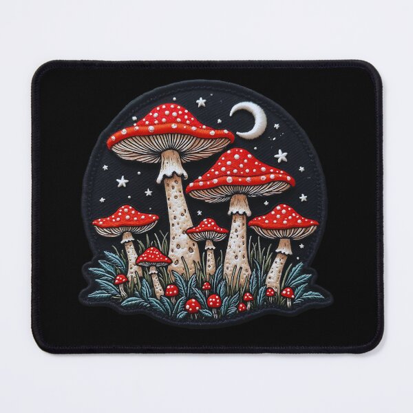 Item preview, Mushroom Iron On Patches designed and sold by saloui.