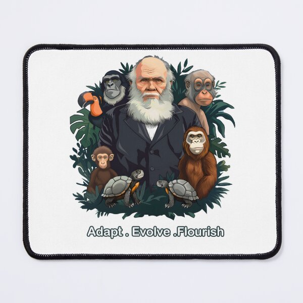 Item preview, Charles Darwin Exploring Galapagos & Evolution Theory , Illustrated designed and sold by Designfordream.