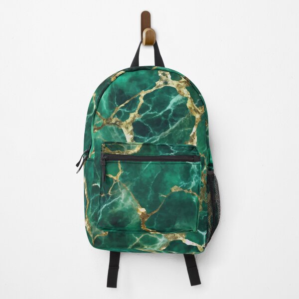 Item preview, PATTERN 042- SMERALD MARBLE STONE - Gift items and personal use / Marble, Green, Smerald, Gemstone, Gold,  Viridian, Streaks, Velvet, Abstract, Broken Glass,  Art designed and sold by LumDesignArt.