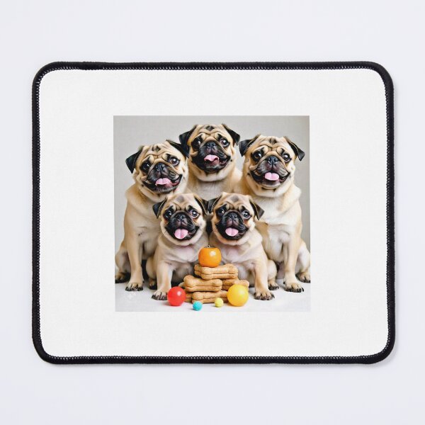 Item preview, A grumble of pugs designed and sold by pug-maniac.