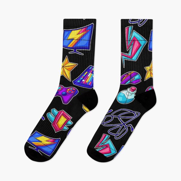 Item preview, Video Game Controller Socks - Arcade designed and sold by StyleDesignBase.