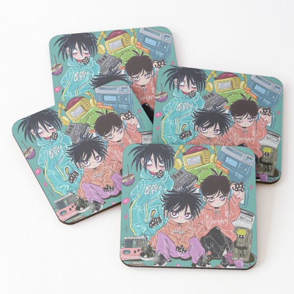 Item preview, Quirky Anime Doodle Squad designed and sold by ChristCentered.