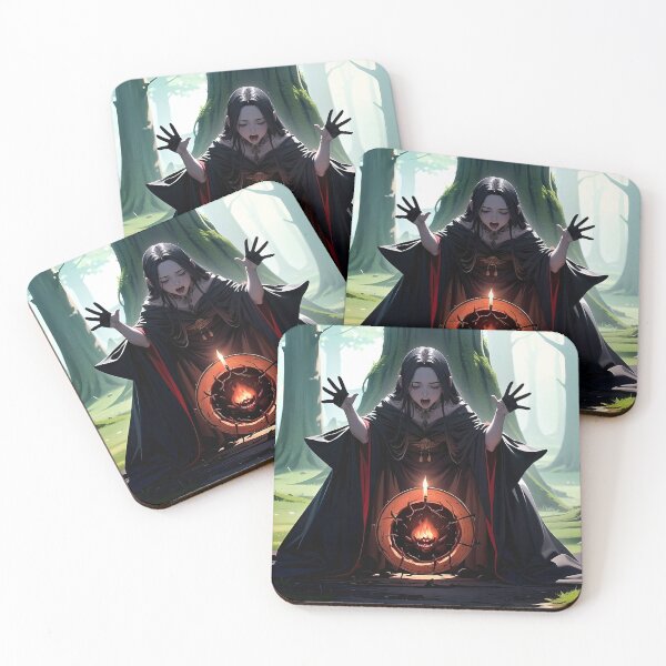 Item preview, Forest Witch: Flame Ritual Occultist designed and sold by femme-fantasy.