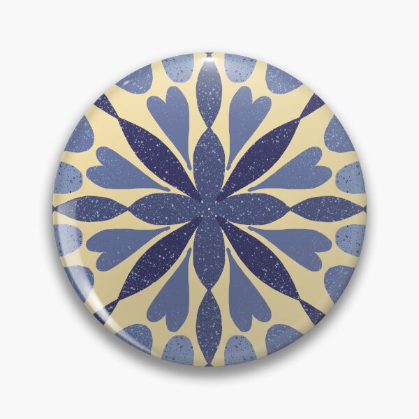 Item preview, Blue Bomb Mandala-24A-077 designed and sold by Cori Lang.