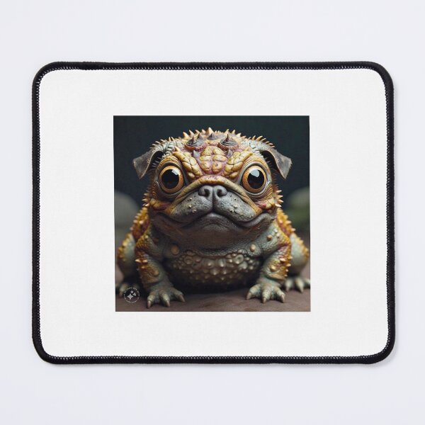 Item preview, Little puggy horny toad designed and sold by pug-maniac.