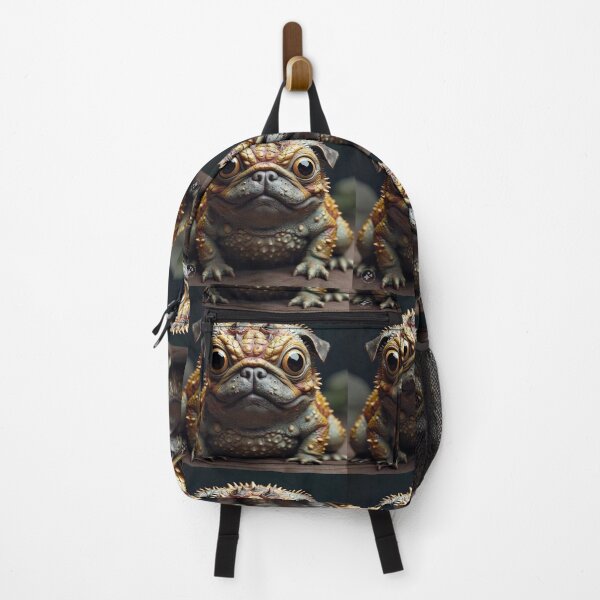 Item preview, Little puggy horny toad designed and sold by pug-maniac.
