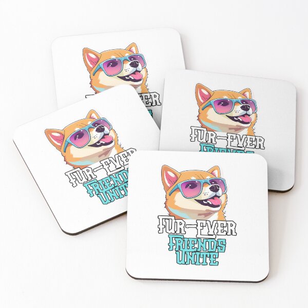 Item preview,  Fur-Ever Friends Unite: Cool Dog with Sunglasses Print Design designed and sold by Nalanda2000.
