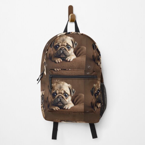 Item preview, Tiny pug puppy with baby face designed and sold by pug-maniac.
