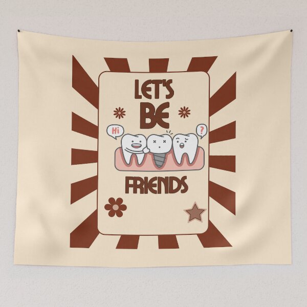 Item preview, Funny Dental Implant new friend designed and sold by sydney-syder.