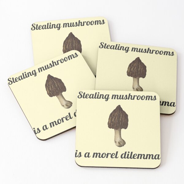 Item preview, Stealing mushrooms is a morel dilemma designed and sold by Sanidy.