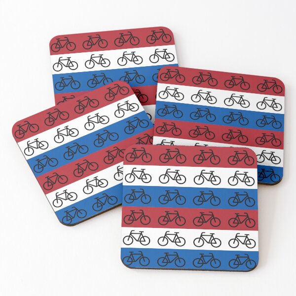 Item preview, Fietsen in Nederlandse Vlag (Bicycles inside Dutch Flag) designed and sold by Glimpse-of-Hope.