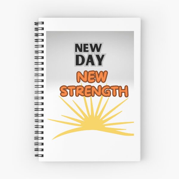 Item preview, New Day New Strength designed and sold by JulieVsCreation.