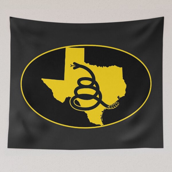 Item preview, TEXAS - Freedom Is The Superpower - Modern Gadsden Snake Flag - Dont Tread On Me design designed and sold by pelagio.