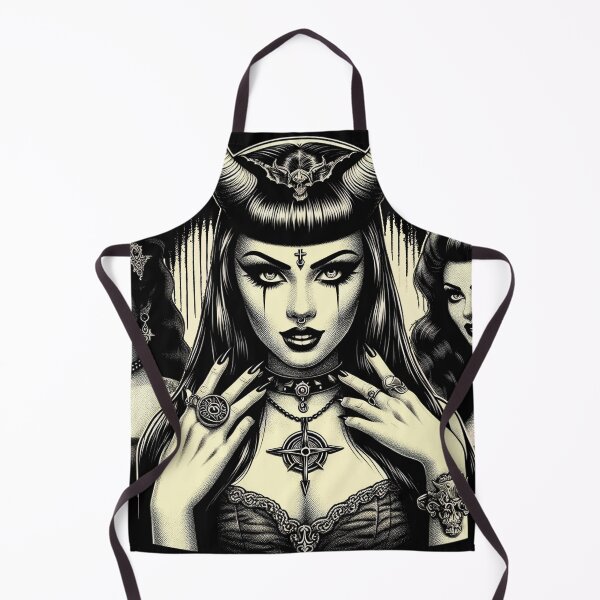 Item preview, Hot Devil Woman designed and sold by PulpVintage.