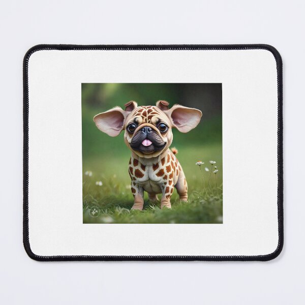 Item preview, Little puggy Giraffe  designed and sold by pug-maniac.