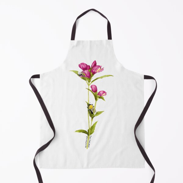Item preview, Pink Turtlehead with Bumblebees designed and sold by Alexis Rodefer.