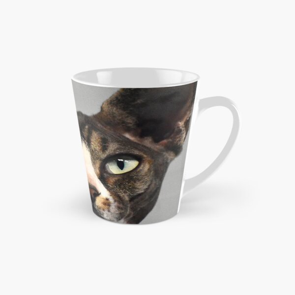 Item preview, Halloween Egyptian Hairless Cat with Green Eyes Fine Art designed and sold by Yogibear & Rachelle .