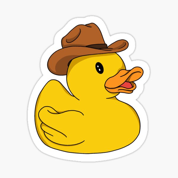 Item preview, Cowboy Duckie designed and sold by KatDrawsIt.