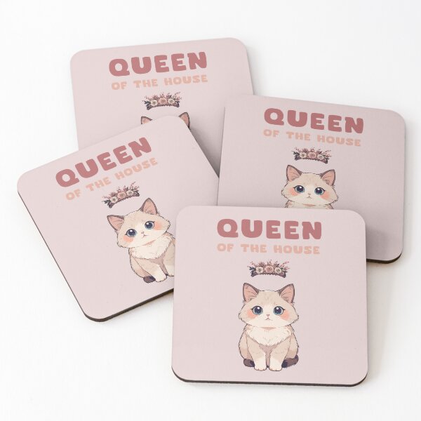 Item preview, Queen of the house adorable kitty designed and sold by La Loca.
