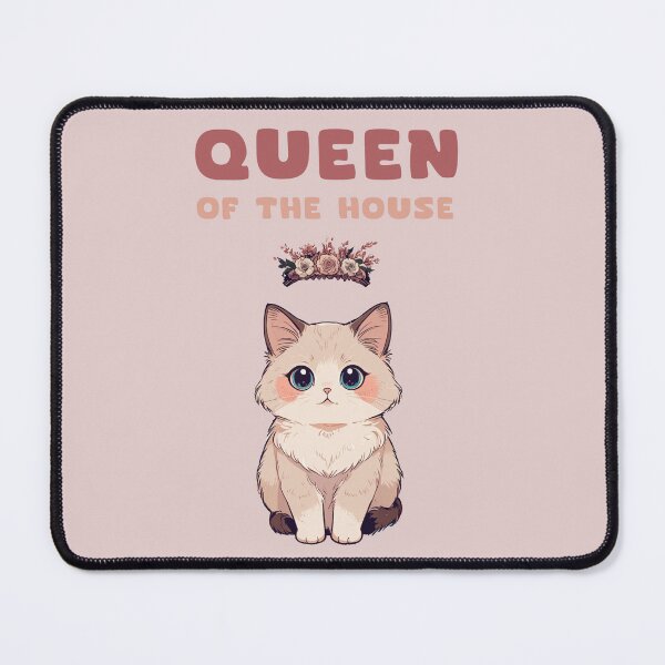 Item preview, Queen of the house adorable kitty designed and sold by La Loca.